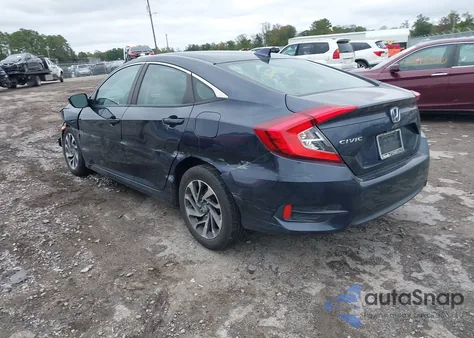 2018 Honda Civic Ex z USA, uszkodzony, nr VIN 2HGFC2F72JH504372